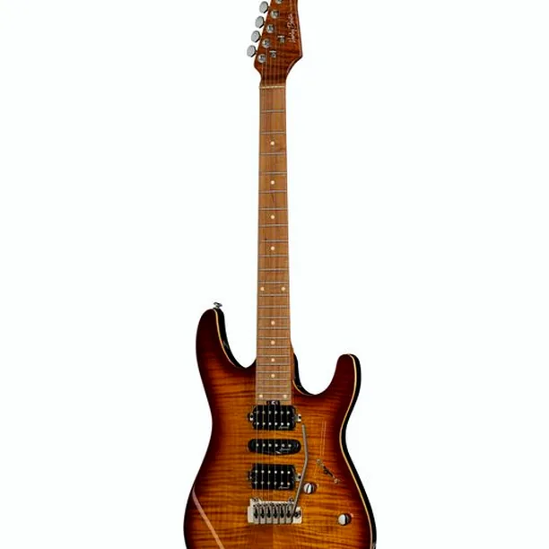 Harley Benton Fusion-III HSH Roasted FBB – Elgitarr Recension