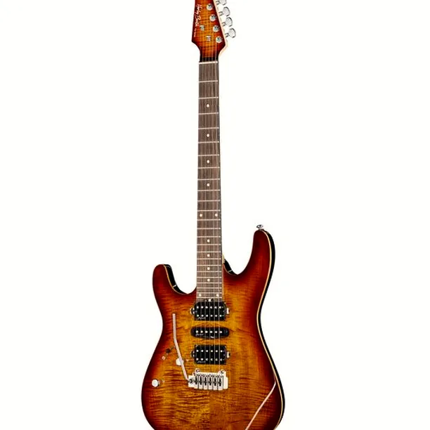 Harley Benton Fusion-III LH HSH EB FBB – Elgitarr Recension