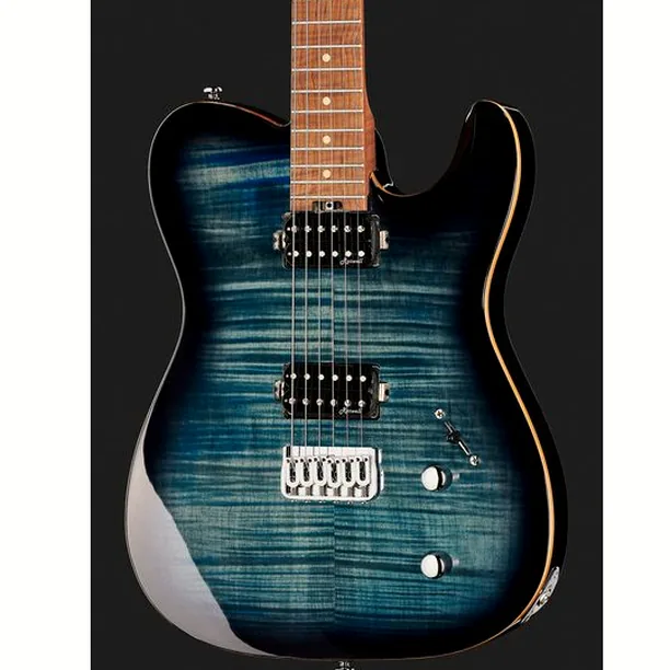 Harley Benton Fusion-T HH HT Roasted FBLB – Elgitarr Recension