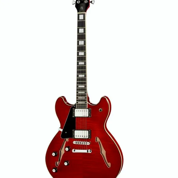 Harley Benton HB-35Plus LH Cherry – Elgitarr Recension