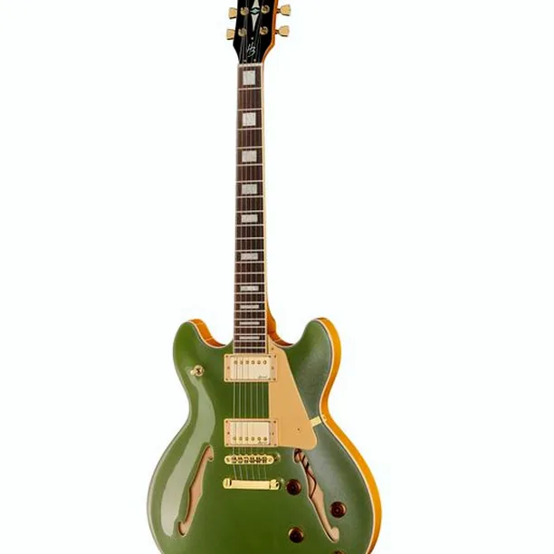 Harley Benton HB-35Plus Metallic Green – Elgitarr Recension