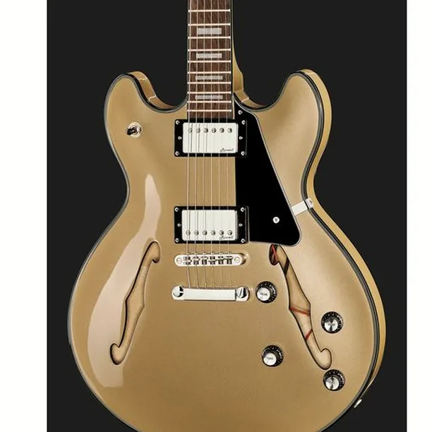 Harley Benton HB-35Plus Shoreline Gold – Elgitarr Recension