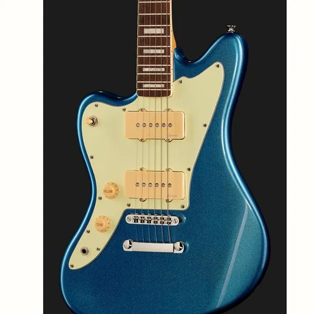 Harley Benton JA-60CC LH Lake Placid Blue – Elgitarr Recension