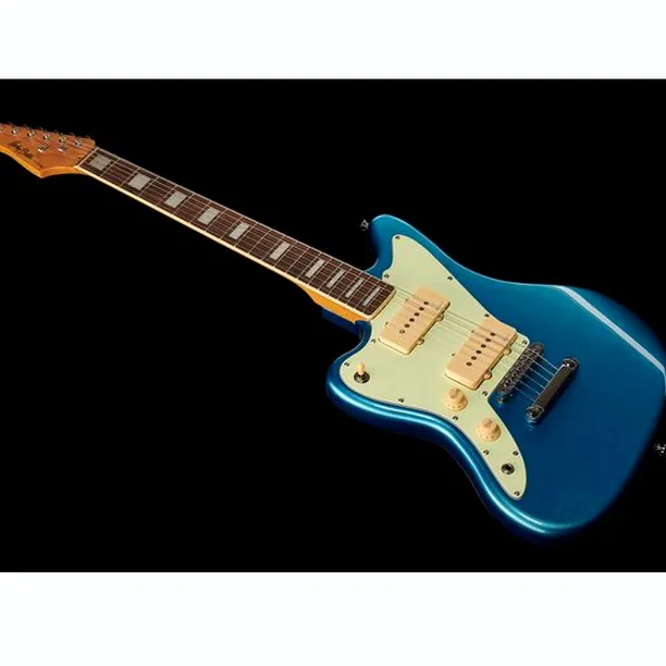 Harley Benton JA-60CC LH Lake Placid Blue – Elgitarr Recension