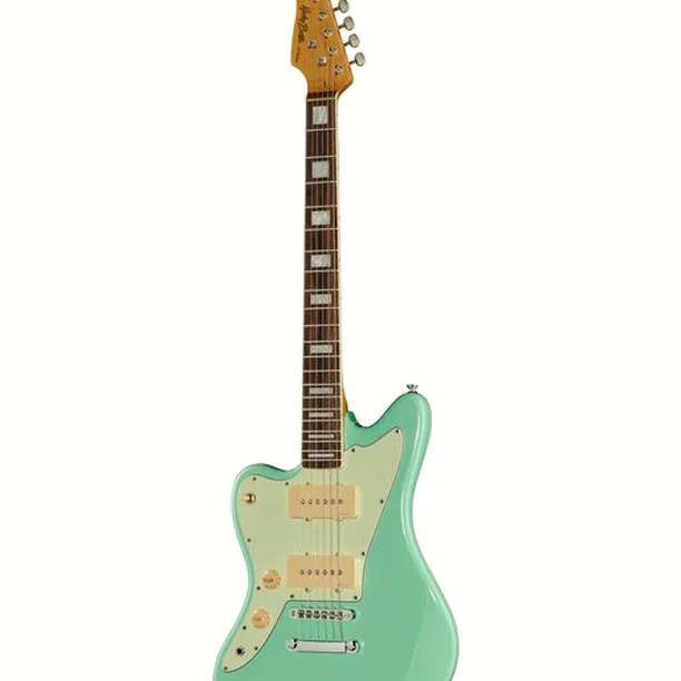 Harley Benton JA-60CC LH Seafoam Green – Elgitarr Recension