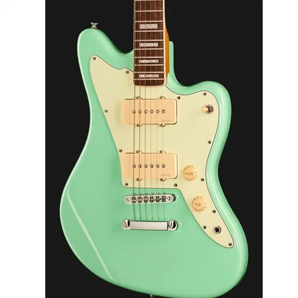 Harley Benton JA-60CC Seafoam Green – Elgitarr Recension