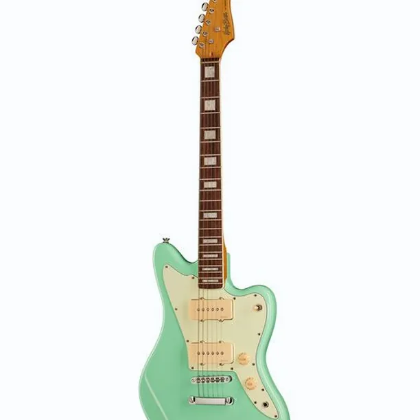 Harley Benton JA-60CC Seafoam Green – Elgitarr Recension