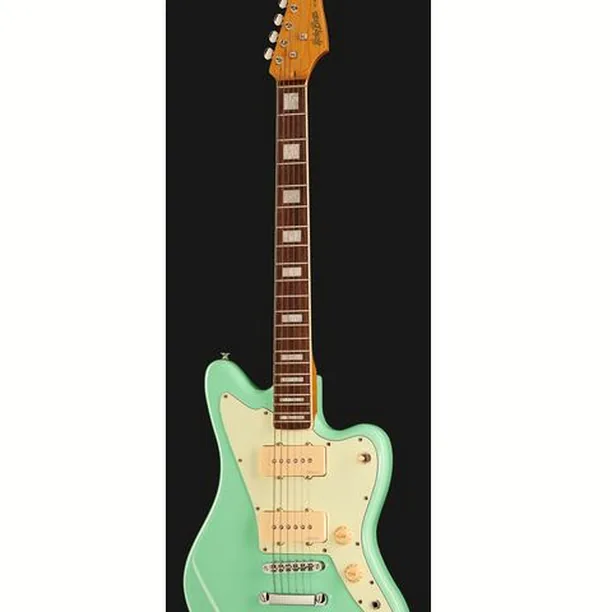 Harley Benton JA-60CC Seafoam Green – Elgitarr Recension
