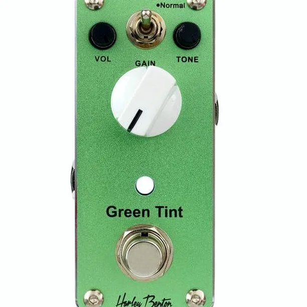 Harley Benton MiniStomp Green Tint Recension: Den ultimata pedalen för ditt pedalbord?