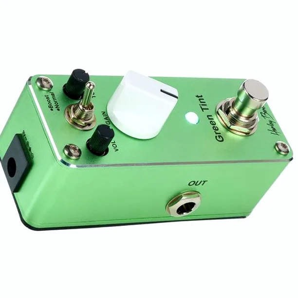 Harley Benton MiniStomp Green Tint Recension: Den ultimata pedalen för ditt pedalbord?
