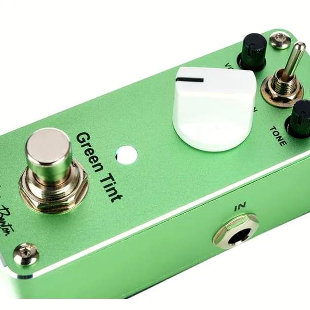 Harley Benton MiniStomp Green Tint Recension: Den ultimata pedalen för ditt pedalbord?