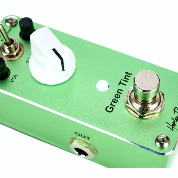 Harley Benton MiniStomp Green Tint Recension: Den ultimata pedalen för ditt pedalbord?
