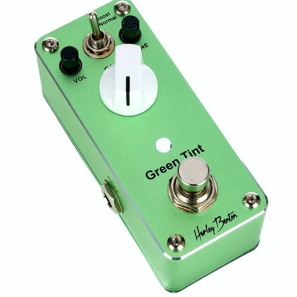 Harley Benton MiniStomp Green Tint Recension: Den ultimata pedalen för ditt pedalbord?