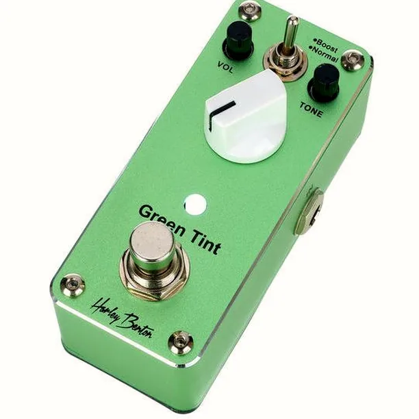 Harley Benton MiniStomp Green Tint Recension: Den ultimata pedalen för ditt pedalbord?