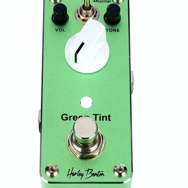 Harley Benton MiniStomp Green Tint Recension: Den ultimata pedalen för ditt pedalbord?