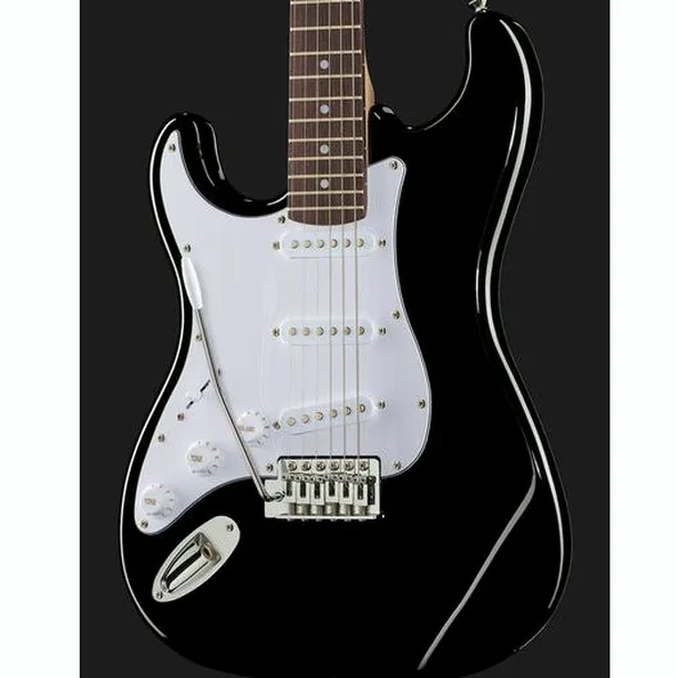 Harley Benton ST-20LH BK Standard Series – Elgitarr Recension