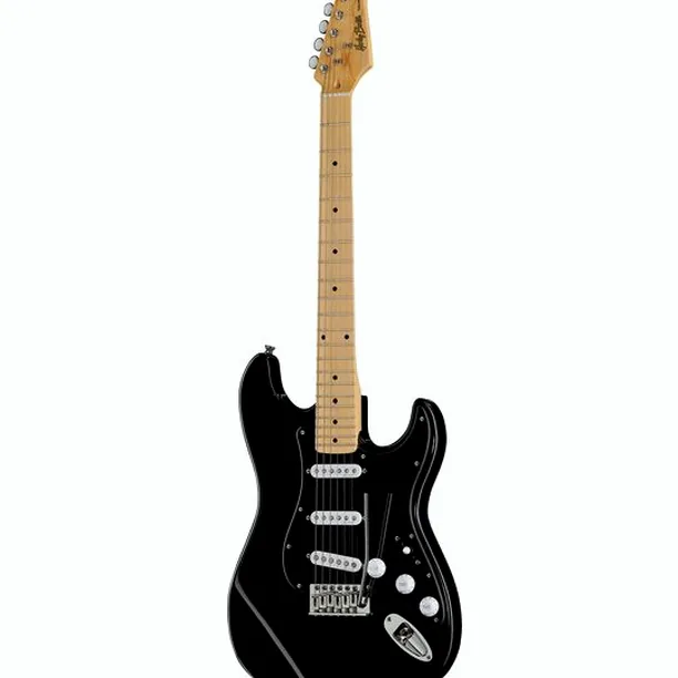 Harley Benton ST-57DG Black Tribute – Elgitarr Recension