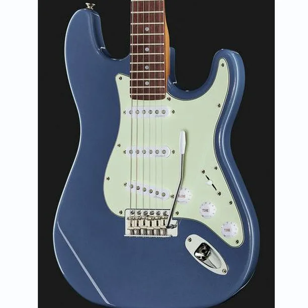 Harley Benton ST-62CC Lake Placid Blue – Elgitarr Recension