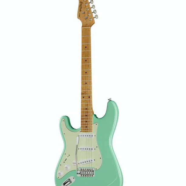 Harley Benton ST-62CC MN LH Seafoam Green – Elgitarr Recension