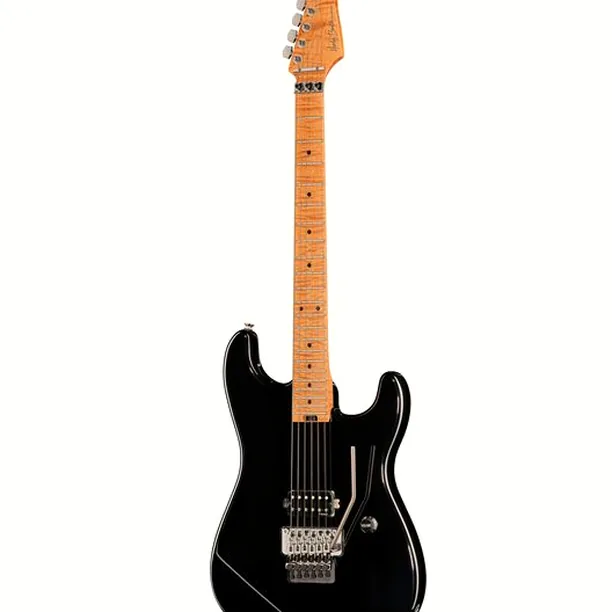 Harley Benton ST-80FR MN Black – Elgitarr Recension