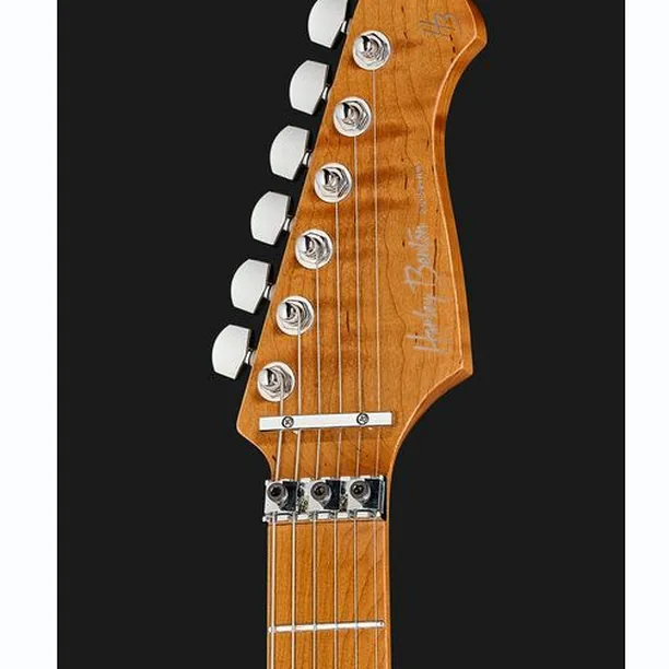 Harley Benton ST-80FR MN HH Lime Sparkle – Elgitarr Recension