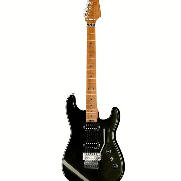 Harley Benton ST-80FR MN HH Lime Sparkle – Elgitarr Recension
