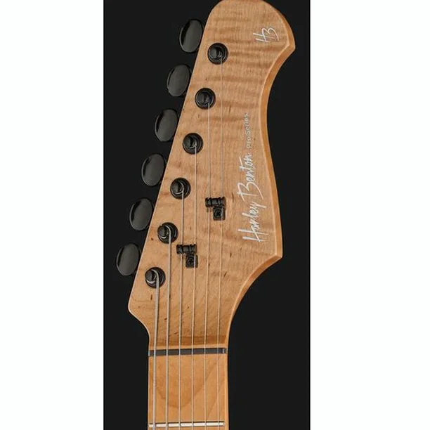 Harley Benton ST-Modern Plus MN HSS SBK – Elgitarr Recension