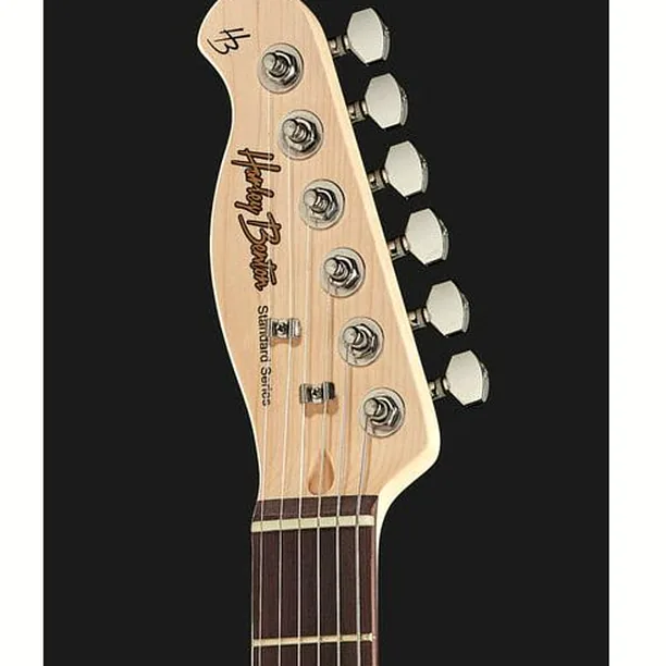 Harley Benton TE-20 BK LH Standard Series – Elgitarr Recension