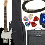 Harley Benton TE-20 BK Standard Series Set 2 – Elgitarr Recension