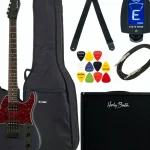 Harley Benton TE-20 HH SBK DNAFX AmP20 Set – Elgitarr Recension