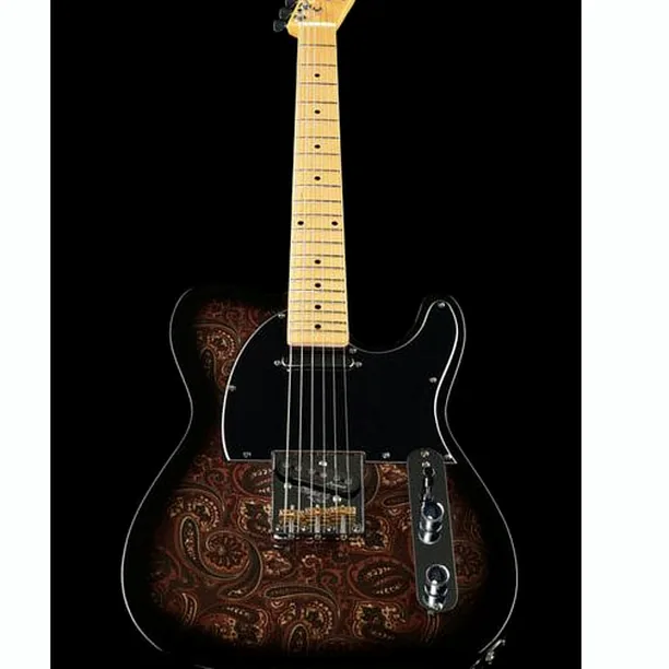 Harley Benton TE-70 Black Paisley – Elgitarr Recension