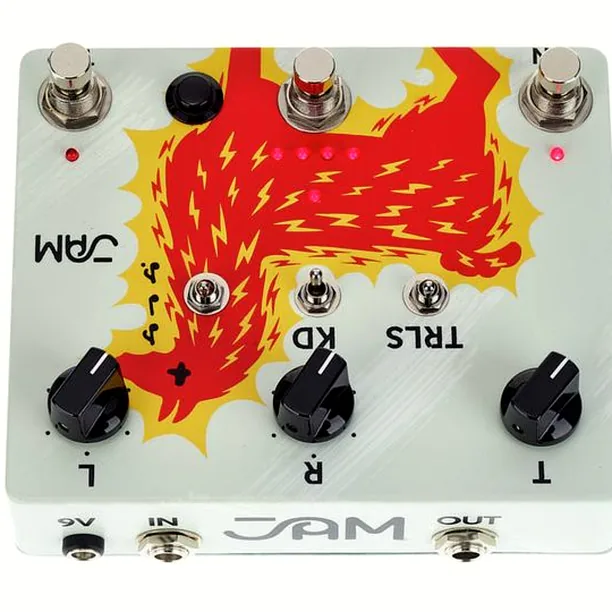 JAM pedals Delay Llama XTreme Recension: Prisvärd kvalitet eller billigt skräp?