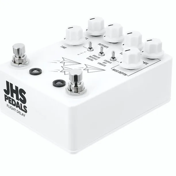 JHS Pedals Flight Delay White Recension: Kan detta bli din nya favoritpedal?
