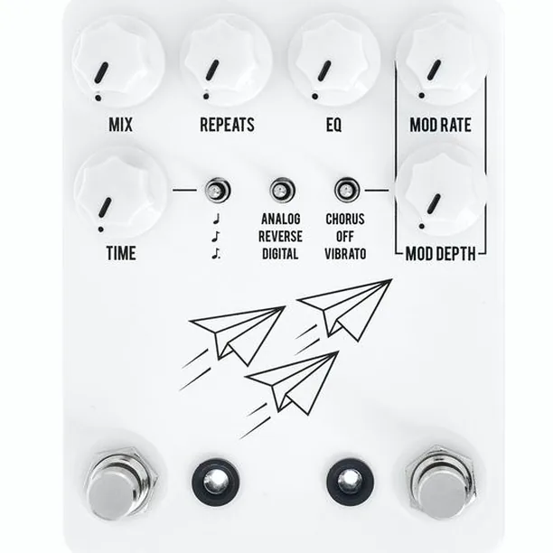JHS Pedals Flight Delay White Recension: Kan detta bli din nya favoritpedal?