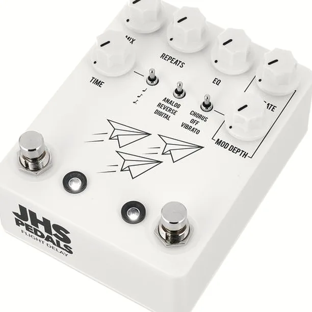 JHS Pedals Flight Delay White Recension: Kan detta bli din nya favoritpedal?