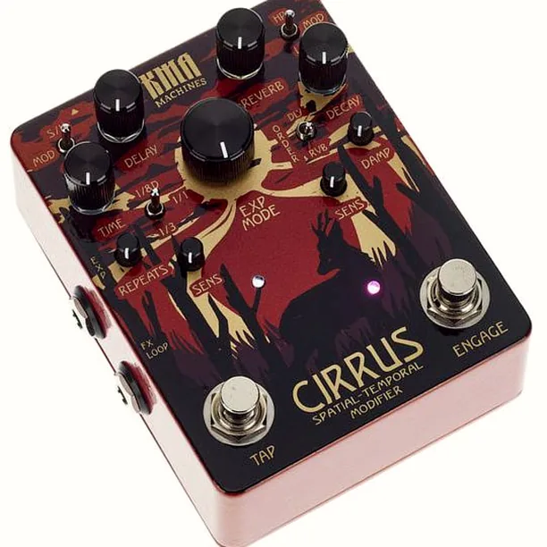 KMA Audio Machines Cirrus Delay and Reverb Hands-on Recension: Ton, byggkvalitet & omdöme