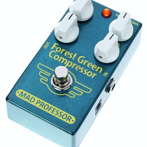 Mad Professor Forest Green Compressor Fact. Test: Förstör den din grundton eller förhöjer den?