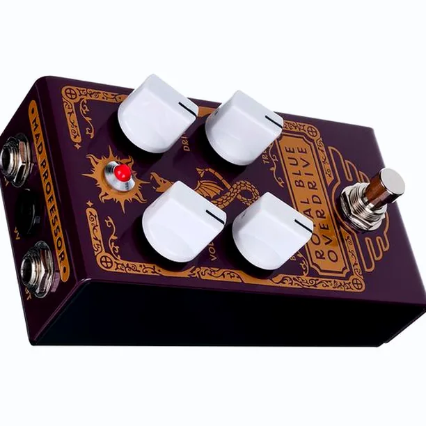 Mad Professor Royal Blue Overdrive HW Recension: Ofiltrerad åsikt & djuplodande test för gitarrister