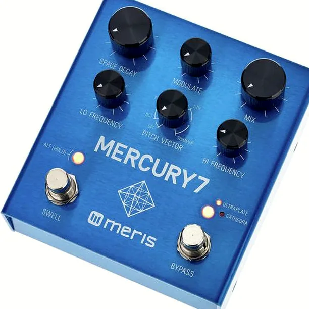 Meris Mercury 7 Reverb Pedal Test: Helt enkelt briljant eller överhajpad?