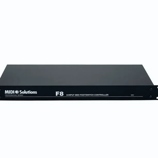 MIDI Solutions F8 Footswitch / MIDI Converter Test: Klarar den ett tufft live-gig?