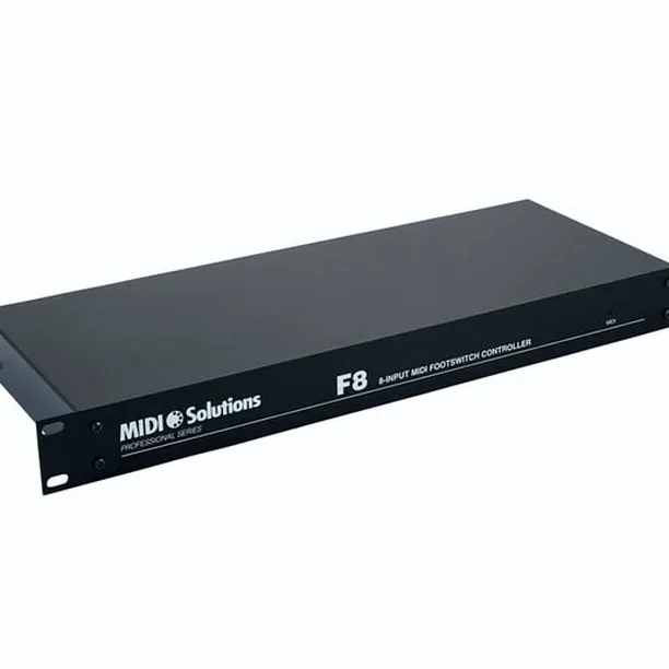 MIDI Solutions F8 Footswitch / MIDI Converter Test: Klarar den ett tufft live-gig?