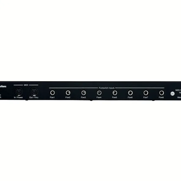 MIDI Solutions F8 Footswitch / MIDI Converter Test: Klarar den ett tufft live-gig?