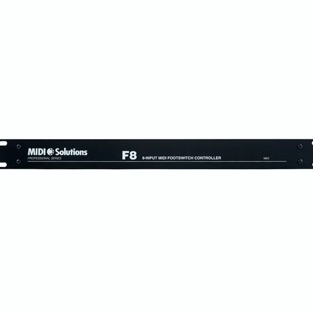 MIDI Solutions F8 Footswitch / MIDI Converter Test: Klarar den ett tufft live-gig?