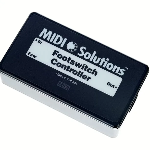 MIDI Solutions Footswitch To MIDI Controller Recension: För komplicerad eller perfekt kontroll?