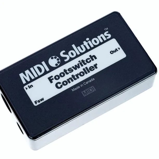 MIDI Solutions Footswitch To MIDI Controller Recension: För komplicerad eller perfekt kontroll?