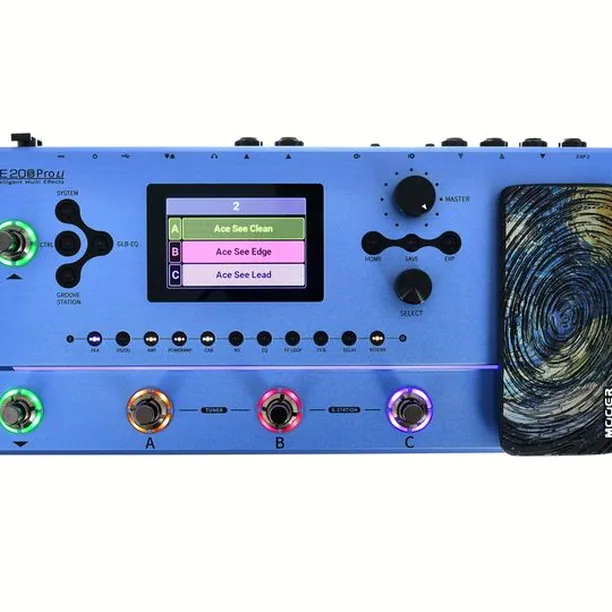 Mooer GE200 PRO Li Test: Vi synar denna effektpedal i sömmarna