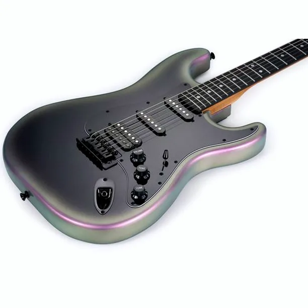 Mooer MSC18 Pro Guitar Violet – Elgitarr Recension