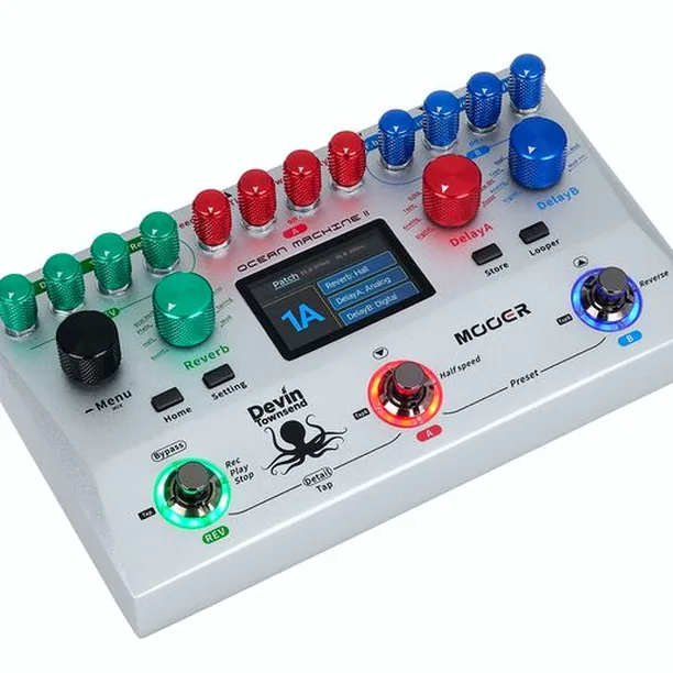 Mooer Ocean Machine II Delay/ Reverb Recension: Boutique-ljud till ett överkomligt pris?
