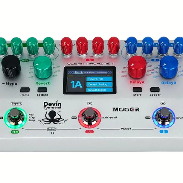 Mooer Ocean Machine II Delay/ Reverb Recension: Boutique-ljud till ett överkomligt pris?