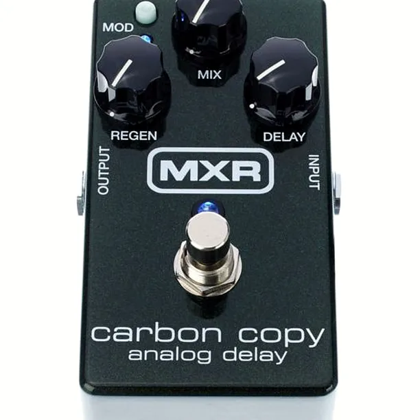 MXR M169 Carbon Copy Analog Delay Recension: Låter den lika bra som den ser ut?